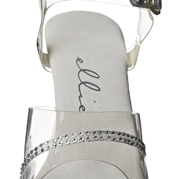 Ellie Shoes Women's M Jewel Platform Sandal - Picture 5 of 6